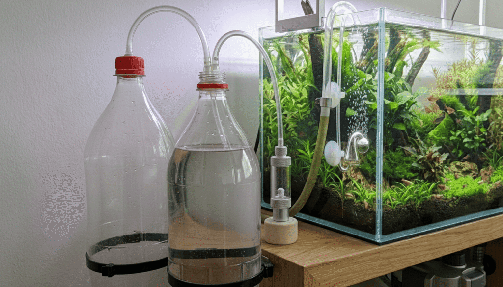 CO2 casero para acuario plantado